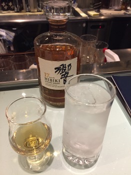Hibiki 17 Year old straight with 2 drops of water only