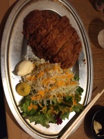 Pork Katsu with salad